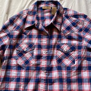 COPY - Western pearl snap long-sleeve shirt